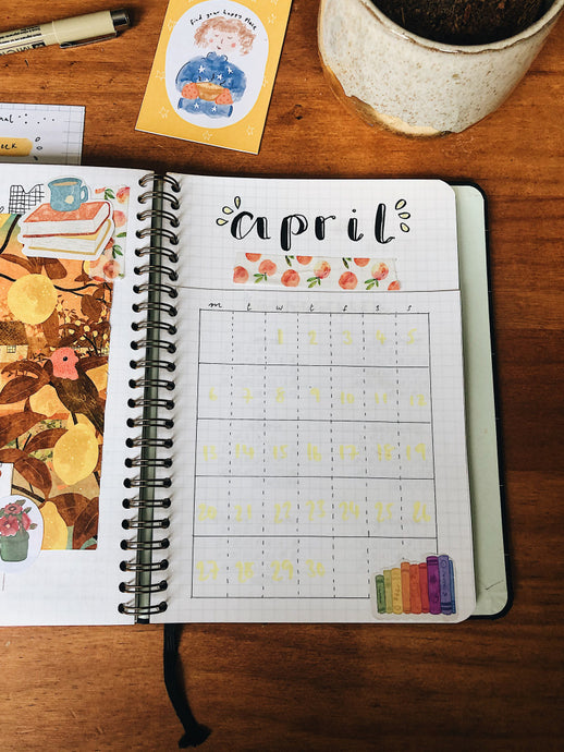 Monthly Set Up: how journaling can help your mental health*