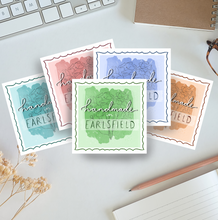 Load image into Gallery viewer, Handmade In &#39;...&#39; - Personalisable Stickers for Businesses
