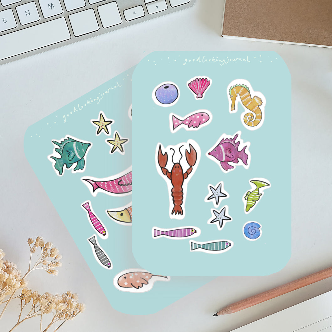 Under The Sea Stickers
